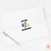 Sticker Rond Autisme (Enveloppe)