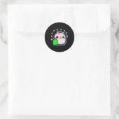 Sticker Rond Autocariste (Sac)