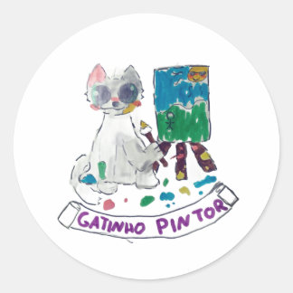 Sticker Rond Autocolante