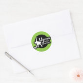 Sticker Rond autocollant2 (Enveloppe)