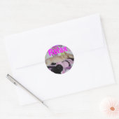 Sticker Rond autocollant, Relax (Enveloppe)