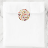 Sticker Rond Automne (Sac)