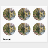 STICKER ROND AUTOMNE (Feuille)
