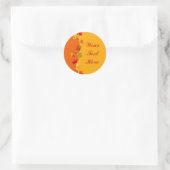 Sticker Rond Automne / Automne (Sac)
