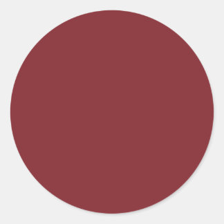 Sticker Rond Automne Couleur hiver Rouge Dahlia