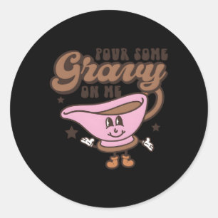 Sticker Rond AutomneVerser Du Gravité Sur Moi