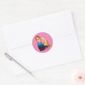 Sticker Rond Autonomisation féminine Thunder_Cove (Enveloppe)