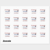 Sticker Rond autorité (Feuille)