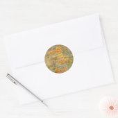 Sticker Rond Autoroute et par Paul Klee (Enveloppe)