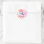 Sticker Rond Autosoins (Sac)