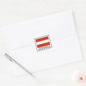 Sticker Rond Autriche (Enveloppe)