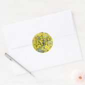 Sticker Rond Autumn Leaves (Enveloppe)