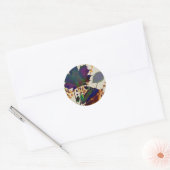 Sticker Rond Autumn Leaves (Enveloppe)