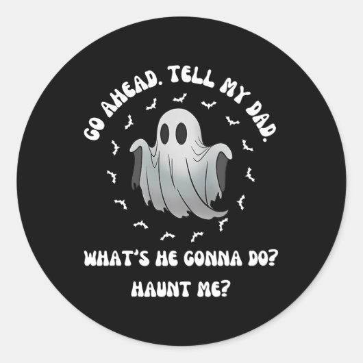 Sticker Rond Avancer (Devant)