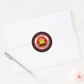 STICKER ROND AVEC DIEU TOUT EST POSSIBLE (Enveloppe)