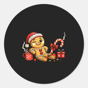 Sticker Rond Avez-vous essayé de le glacer pain d'épice pour fe