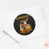 Sticker Rond Avez-vous oublié ? (Enveloppe)