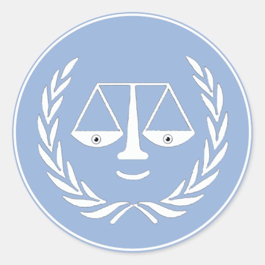 Sticker Rond Avocat (Devant)