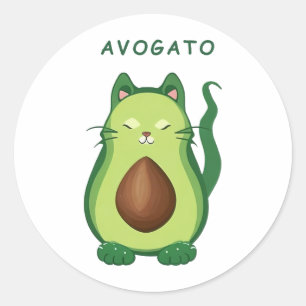 Sticker Rond Avogato