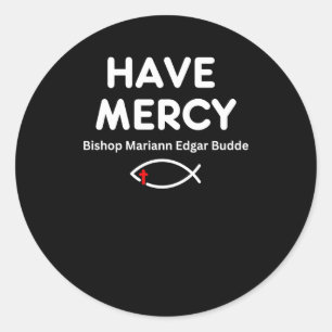 Sticker Rond Avoir Mercy Mgr Mariann Edgar Budde 2025