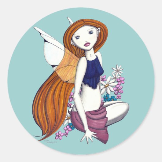 Sticker Rond avril (Devant)