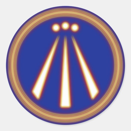 Sticker Rond Awen (Glossaire) (Devant)