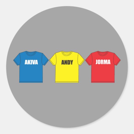 Sticker Rond Awesometown (Devant)