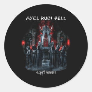 Sticker Rond Axel Rudi Pell Perdu Xxiii
