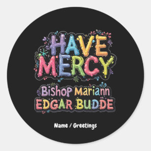 Sticker Rond Ayez pitié : l'impact de Mgr Mariann Edgar Budde s