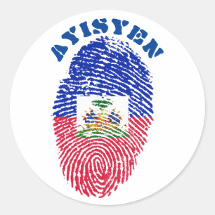STICKER ROND AYISYEN