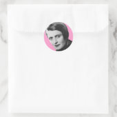 Sticker Rond ayn-rand (Sac)