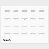 Sticker Rond Ayn Rand Cote (Feuille)