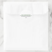 Sticker Rond Ayn Rand Cote (Sac)