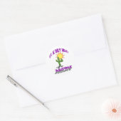 Sticker Rond AZ-C'est une chaleur sèche (Enveloppe)