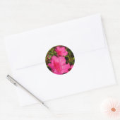 Sticker Rond Azaleas (Enveloppe)