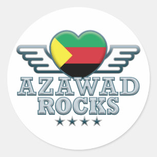 Sticker Rond Azawad bascule v2