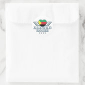 Sticker Rond Azawad Rocks v2 (Sac)
