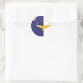 Sticker Rond azores (Sac)