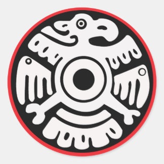 STICKER ROND AZTEC SEAL