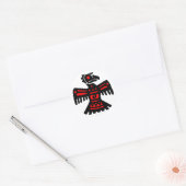 Sticker Rond Aztec Thunderbird (Enveloppe)