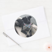 Sticker Rond Azul Premier homme (Enveloppe)