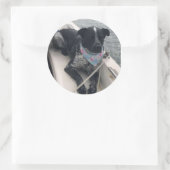 Sticker Rond Azul Premier homme (Sac)