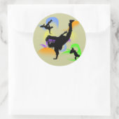 STICKER ROND B (Sac)