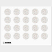 STICKER ROND B01 (Feuille)