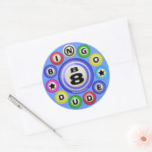 Sticker Rond B8 Bingo Dude (Enveloppe)