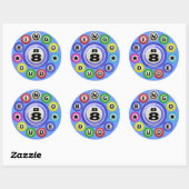 Sticker Rond B8 Bingo Dude (Feuille)