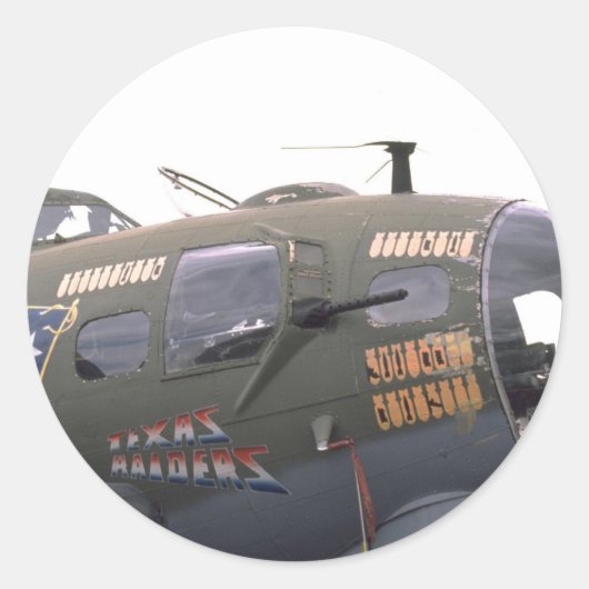 STICKER ROND B-17 (Devant)