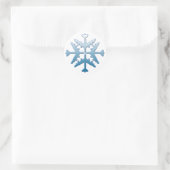 Sticker Rond B-52 Flocon de neige (Sac)