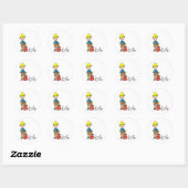 Sticker Rond B est pour Builder (Feuille)