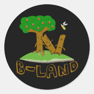 Sticker Rond B-Land STICKAZ
